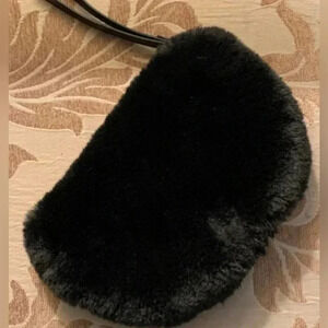 House of Harlow 1960 Women’s Faux Fur Mink Purse Wristlet